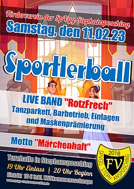 Banner Sportlerball