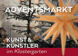 Banner Adventsmarkt im Kloster