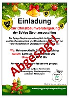 Logo Entfällt: Christbaumversteigerung 2021