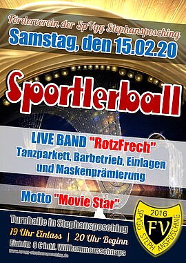 Banner Sportlerball