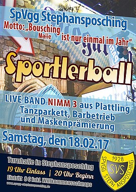 Banner Sportlerball 2017