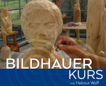 Logo Bildhauerkurs mit Helmut Wolf