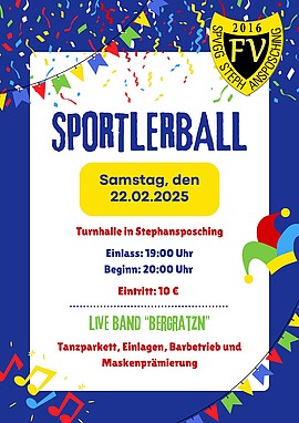 Banner Sportlerball